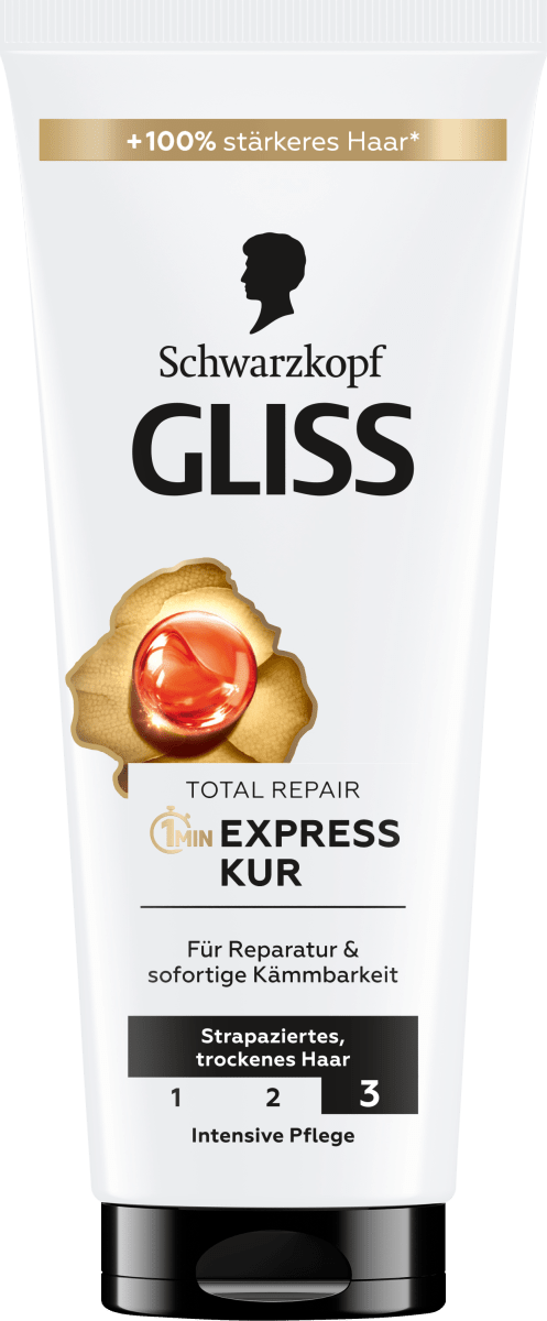 Haarkur Total Repair 1 Min Express-Kur, 200 ml