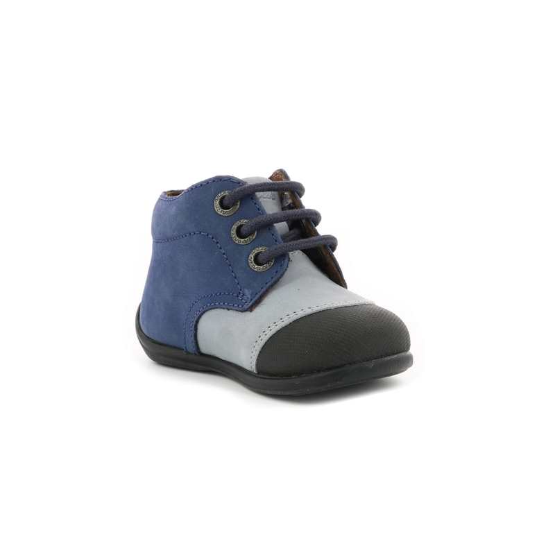 Bottillons cuir nubuck Okidou