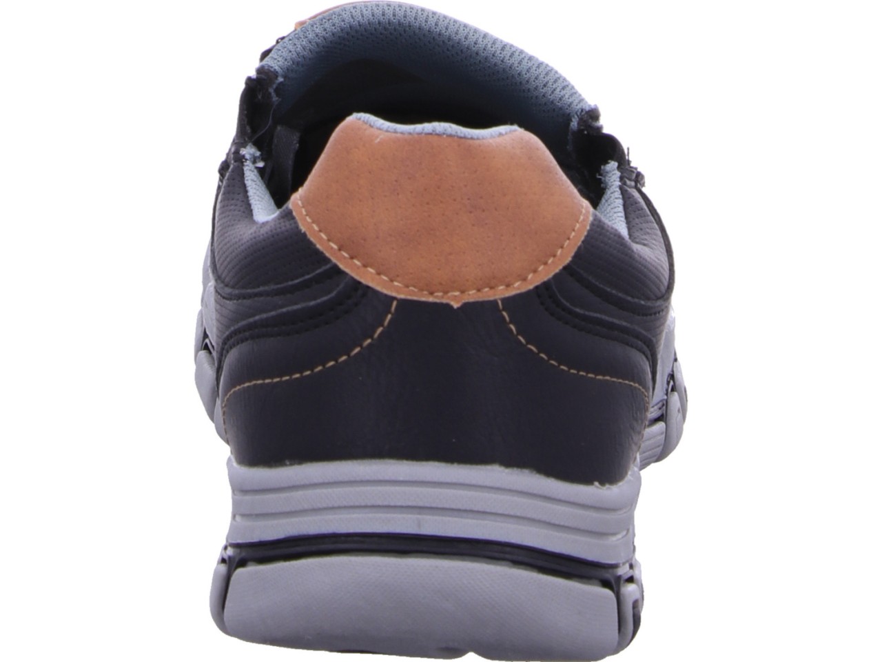 DIVERSE Komfort Slipper schwarz