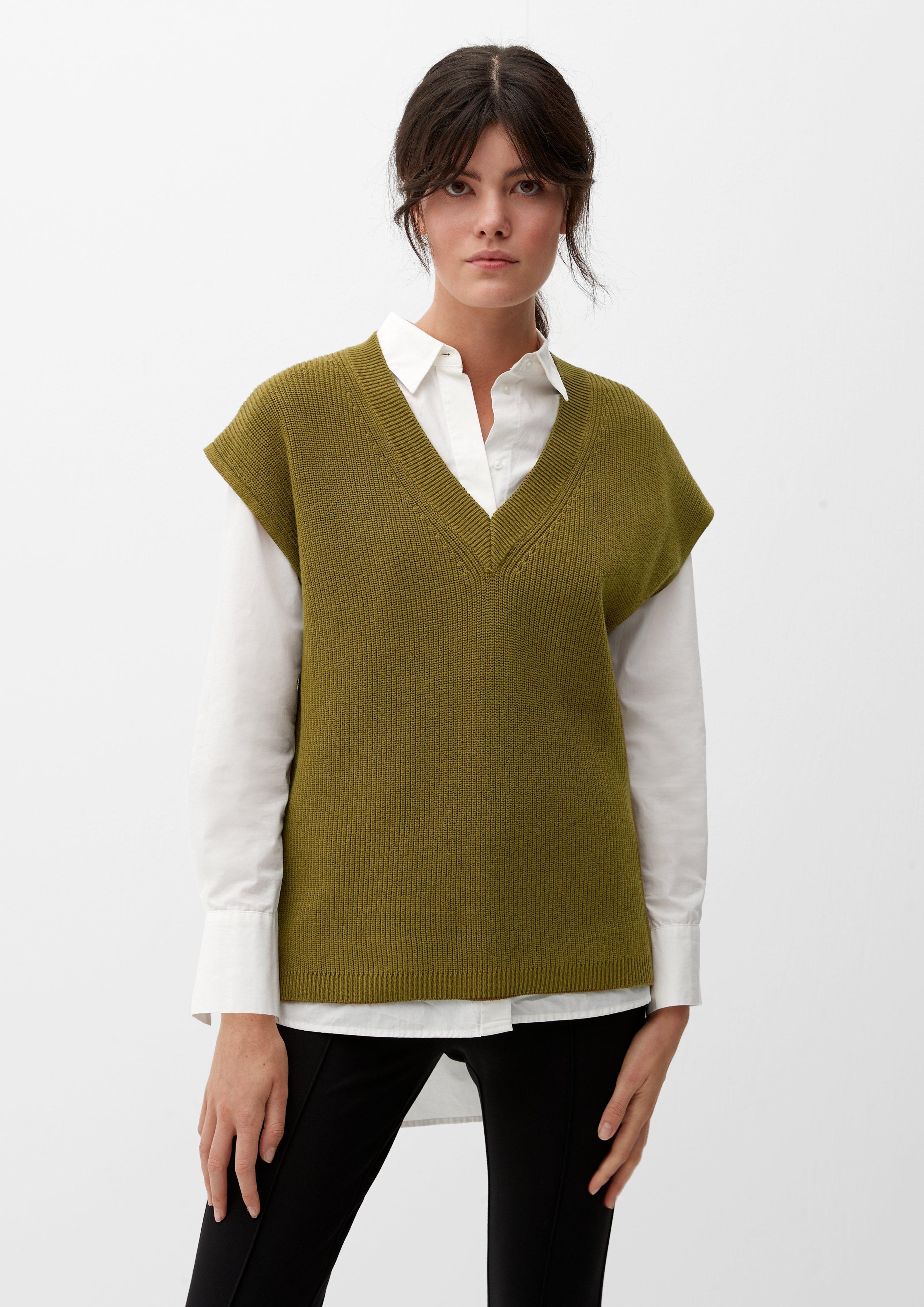 Strickpullunder mit V-Ausschnitt  2120694-7734