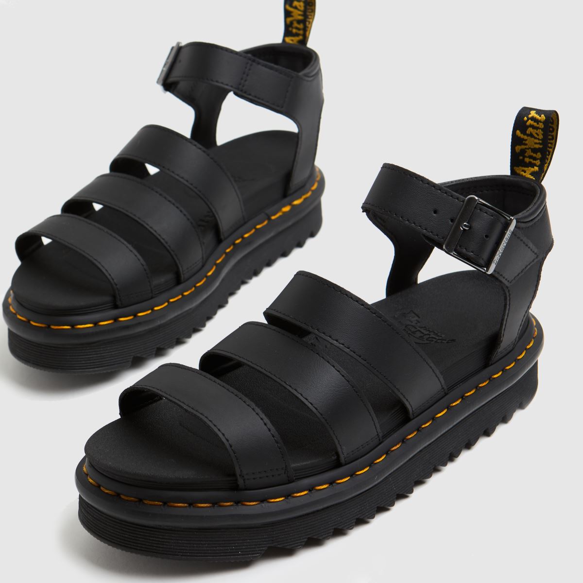 Dr Martens – Svarta Blaire-sandaler
