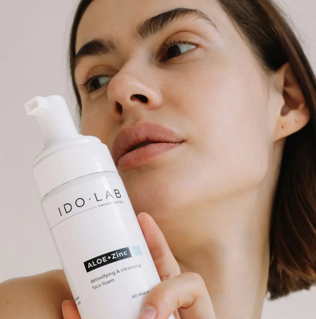 Ido Lab Αφρός Αποτοξίνωσης και Βαθύς Καθαρισμού με Αλόη + Zn 150ml