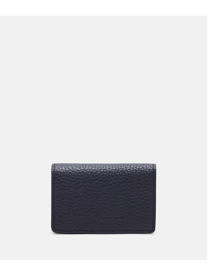 LIEBESKIND BERLIN Leder-Geldbörse in Dunkelblau - (B)18 x (H)12 x (T)4 cm günstig kaufen onesize