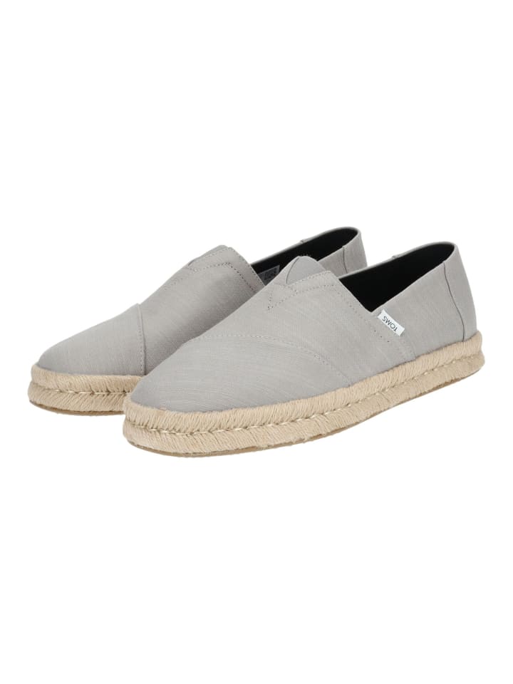 TOMS Halbschuhe in Grau günstig kaufen