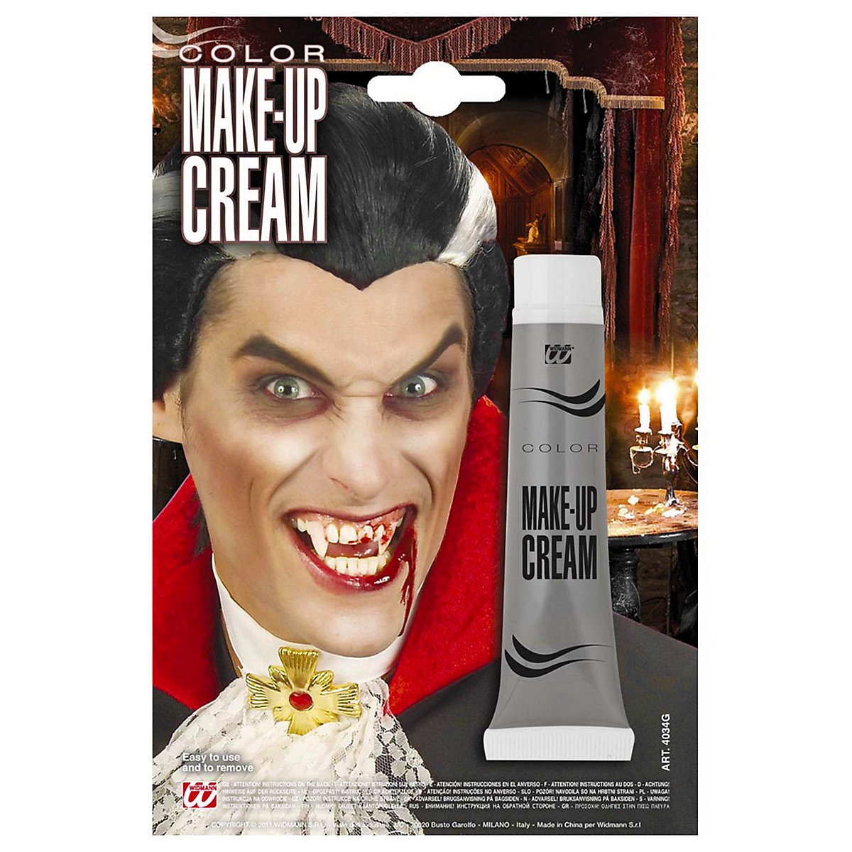 Make-up Tube grau