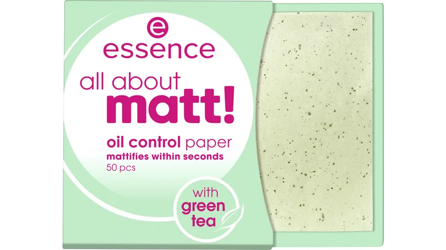 essence all about matt! oil control paper