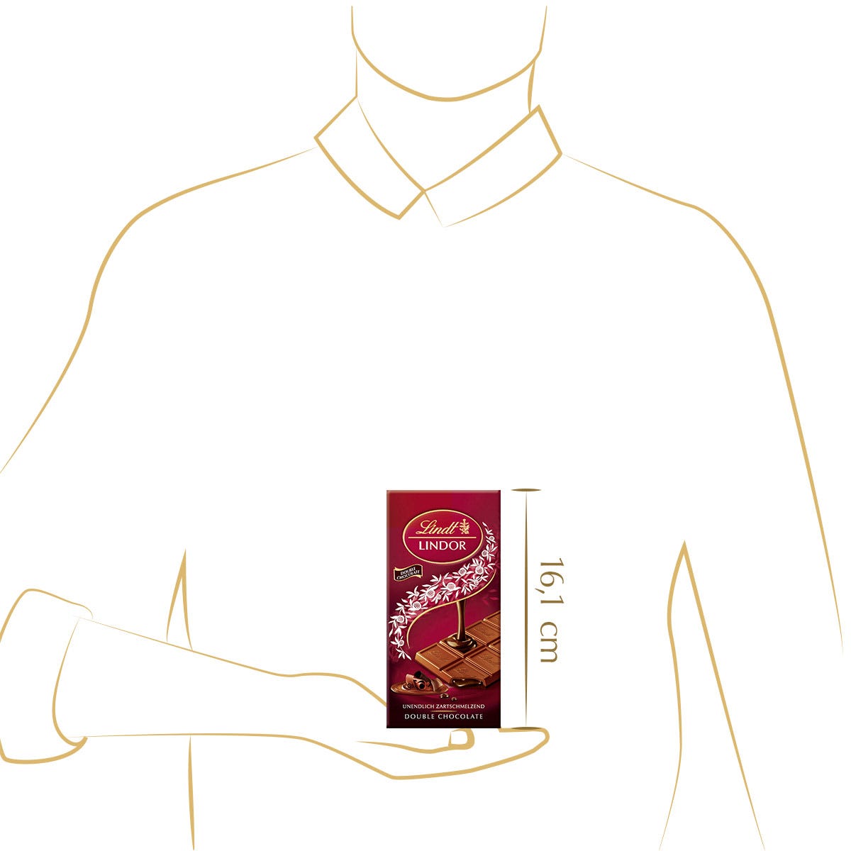 LINDOR Double Chocolate, 100g