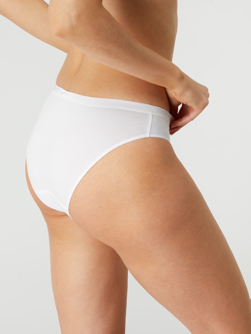 Slip mit Stretch-Anteil Modell 'Cotton Sensation' in weiß