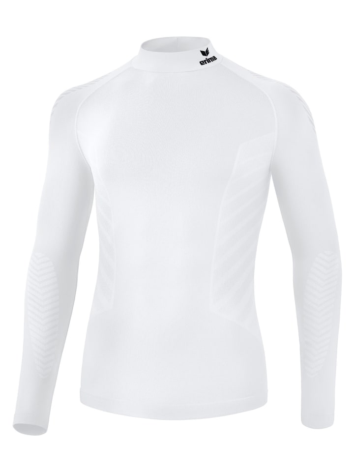 erima Athletic Longsleeve Turtleneck, Turtleneck Funktionsunterwäsche in weiss günstig kaufen