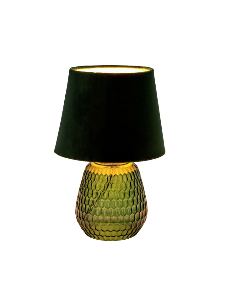 Pauleen Crystal Velours Tischleuchte max40W E14 Grün 230V Glas/Stoff günstig kaufen onesize