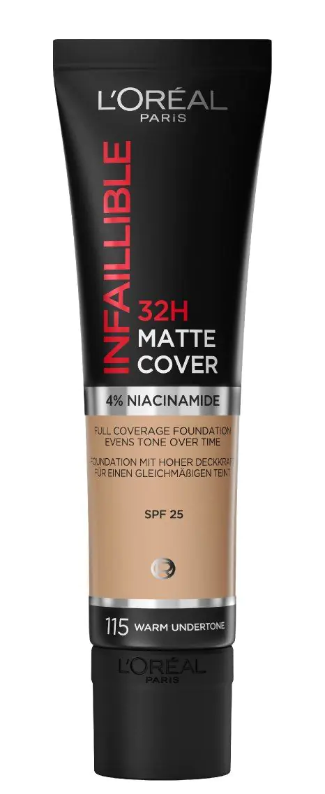 L'Oréal Paris Infaillible 24H Matt Cover Foundation 115 Golden Beige