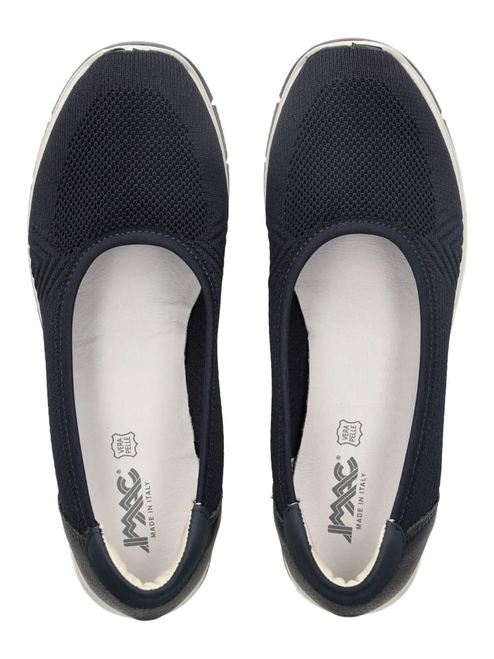 Imac Ballerinas in Blau/Weiß günstig kaufen