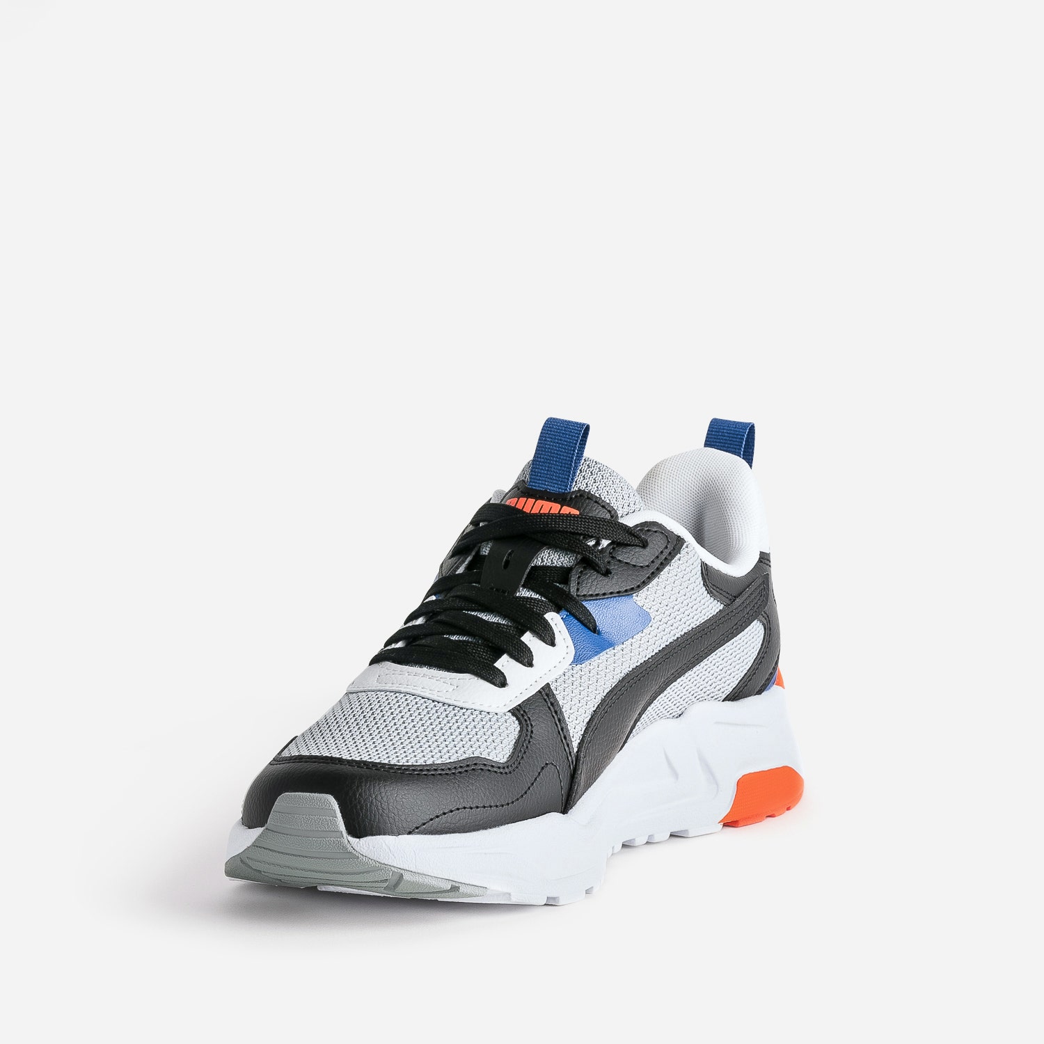 Tennis PUMA grise, noire, bleue, orange