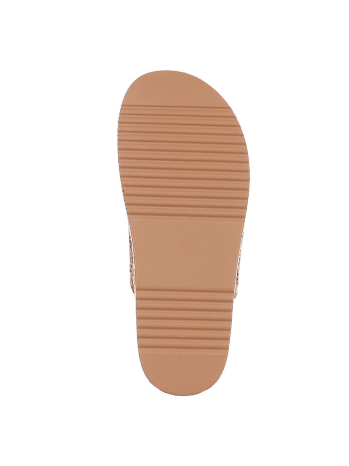 Ital-Design Sandale & Sandalette in Beige günstig kaufen