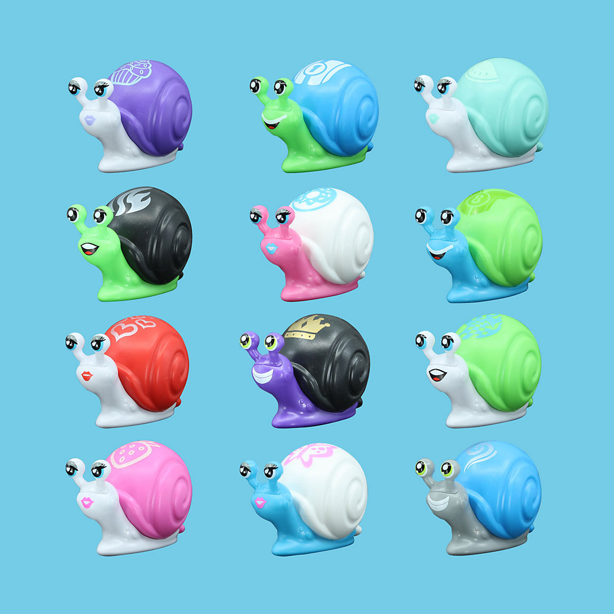 SLIMY® Snails + Trails - lustige Schnecken mit extra glitschigem Original Slimy Slime und bunten Schneckenhäusern