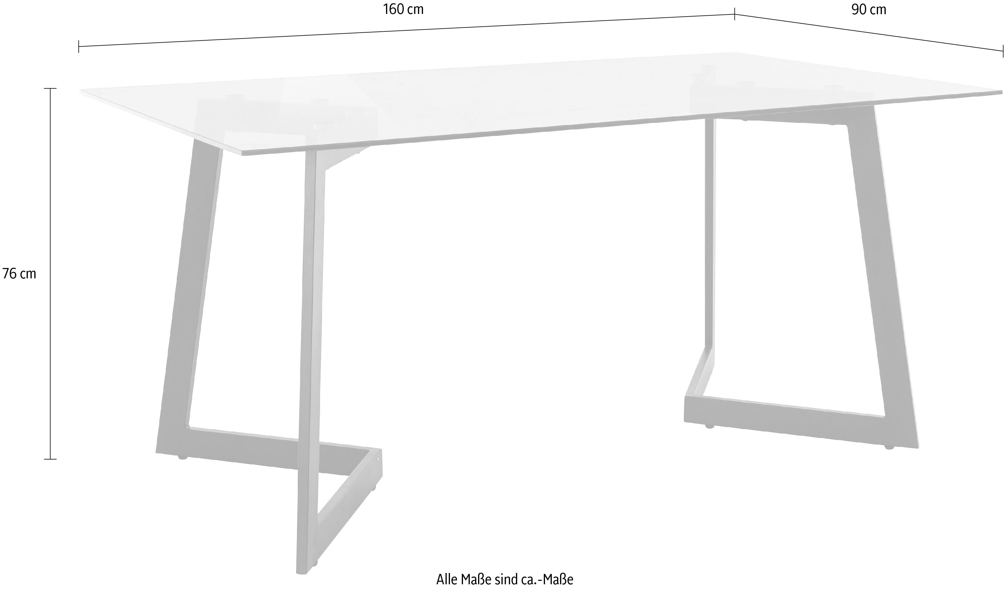 INOSIGN Esstisch Tina, Breite 160 cm