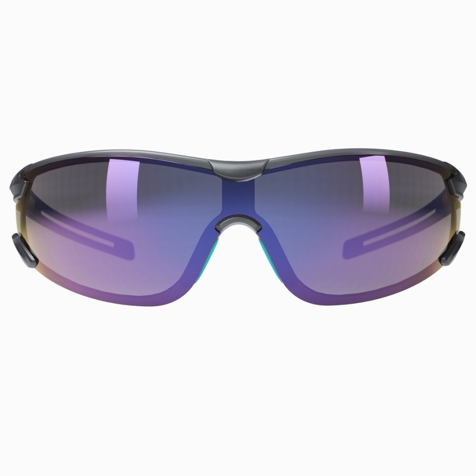 Hellberg 21232-001 Kryptonové bezpečnostné okuliare AF+AS dymovo modré
