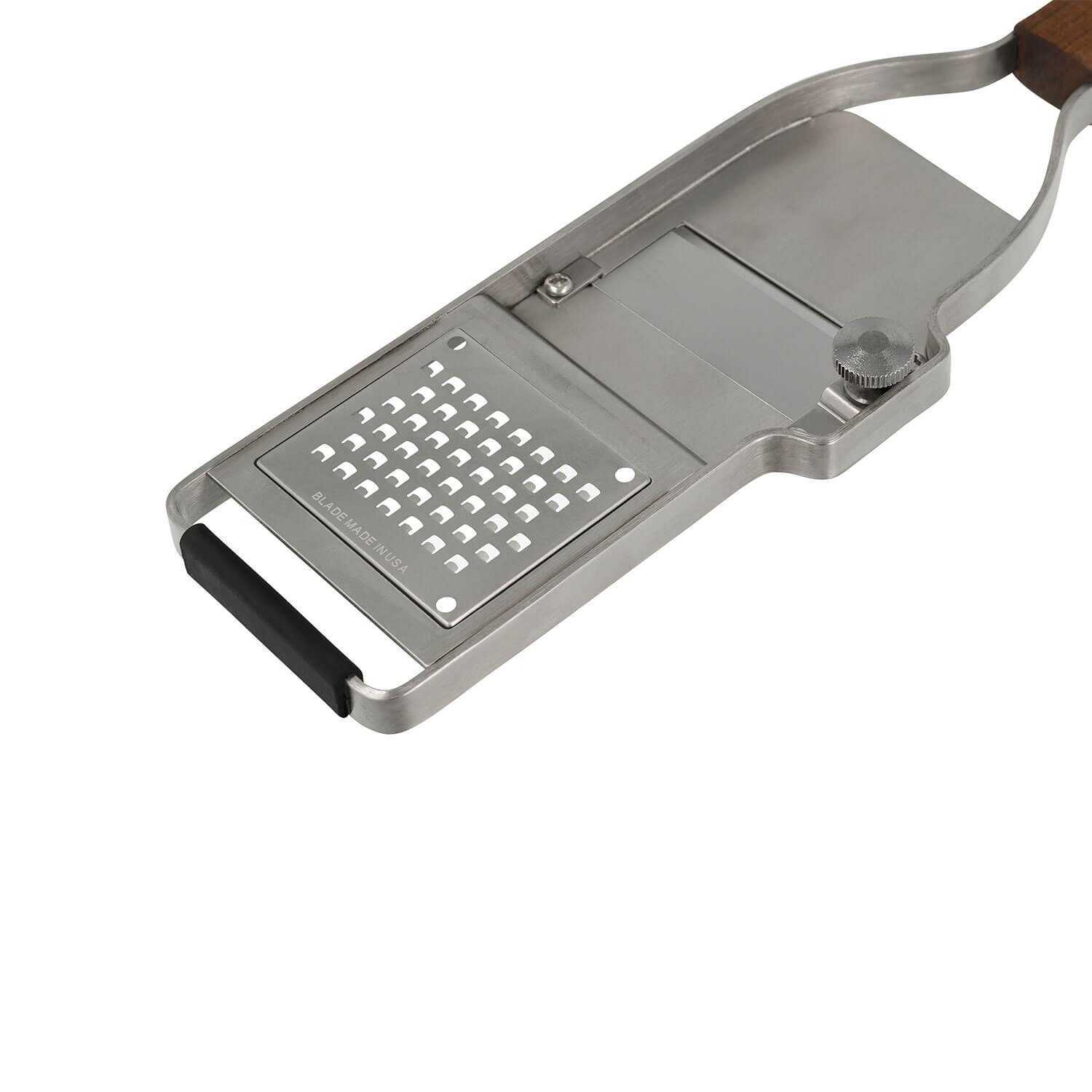 Microplane Gemüsehobel Microplane Trüffelhobel MASTER 2in1 Walnuss