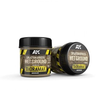 AK Splatter Effects Wet Ground 100ml (Acryl)