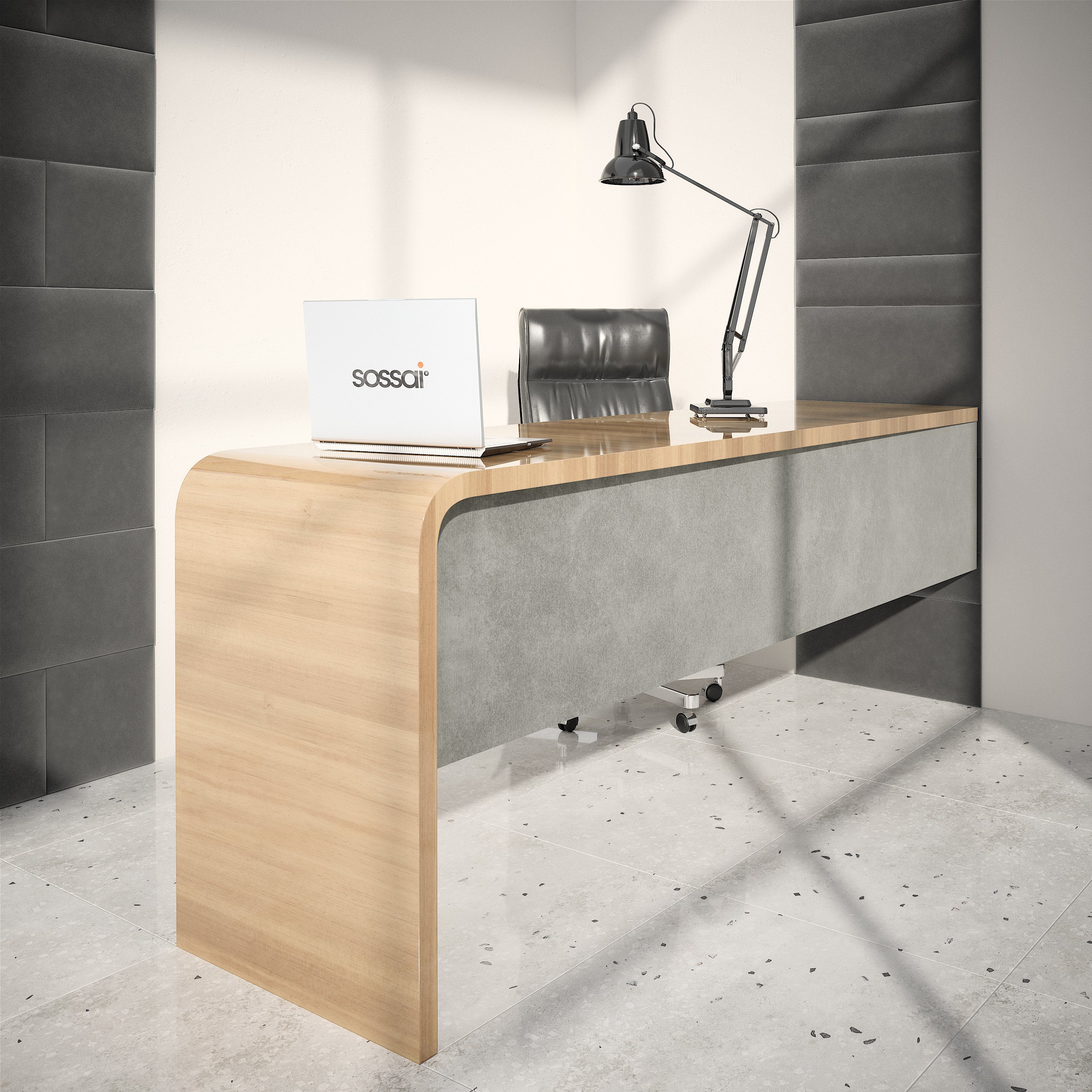 sossai® 3D Wandpaneel Wandpolster Wandverkleidung gepolstert Toppa, BxL: 30x60 cm, (1-tlg)