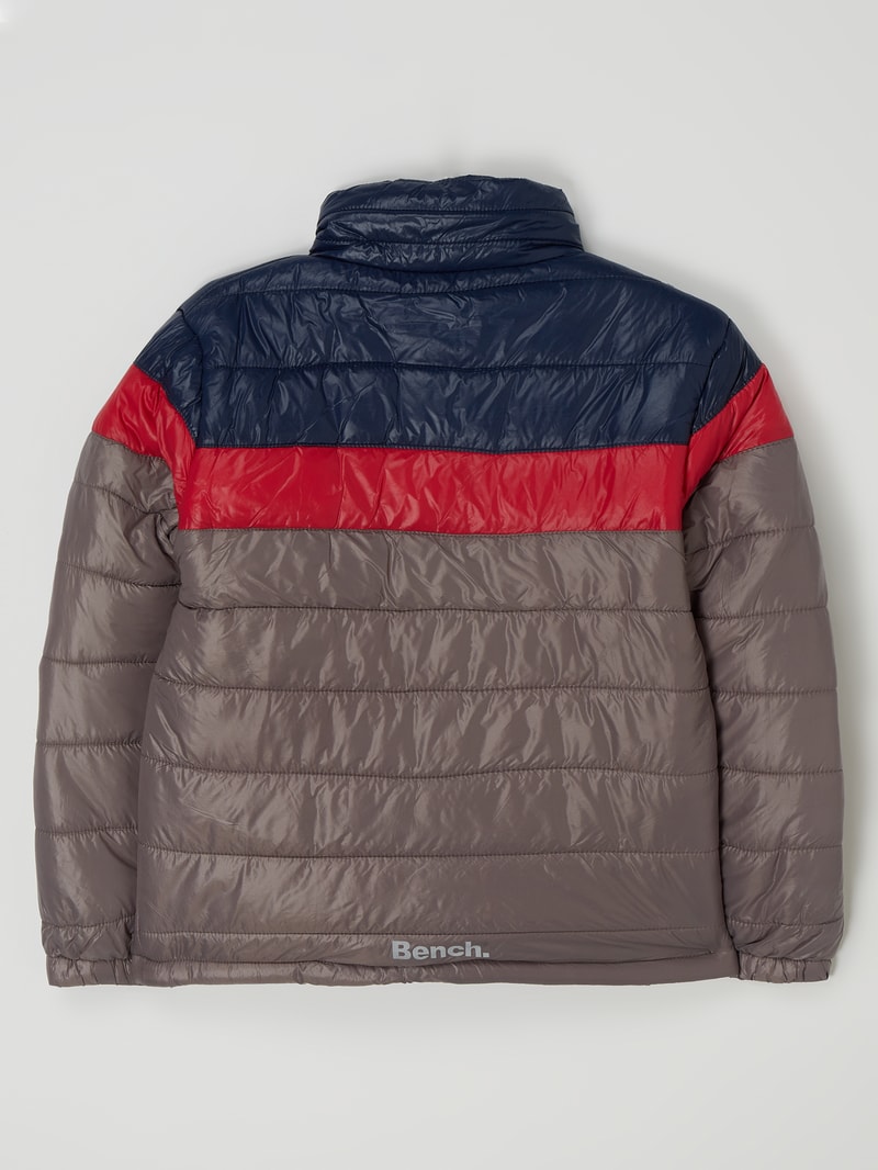 Steppjacke mit Stehkragen Modell 'Damerel' in graphit