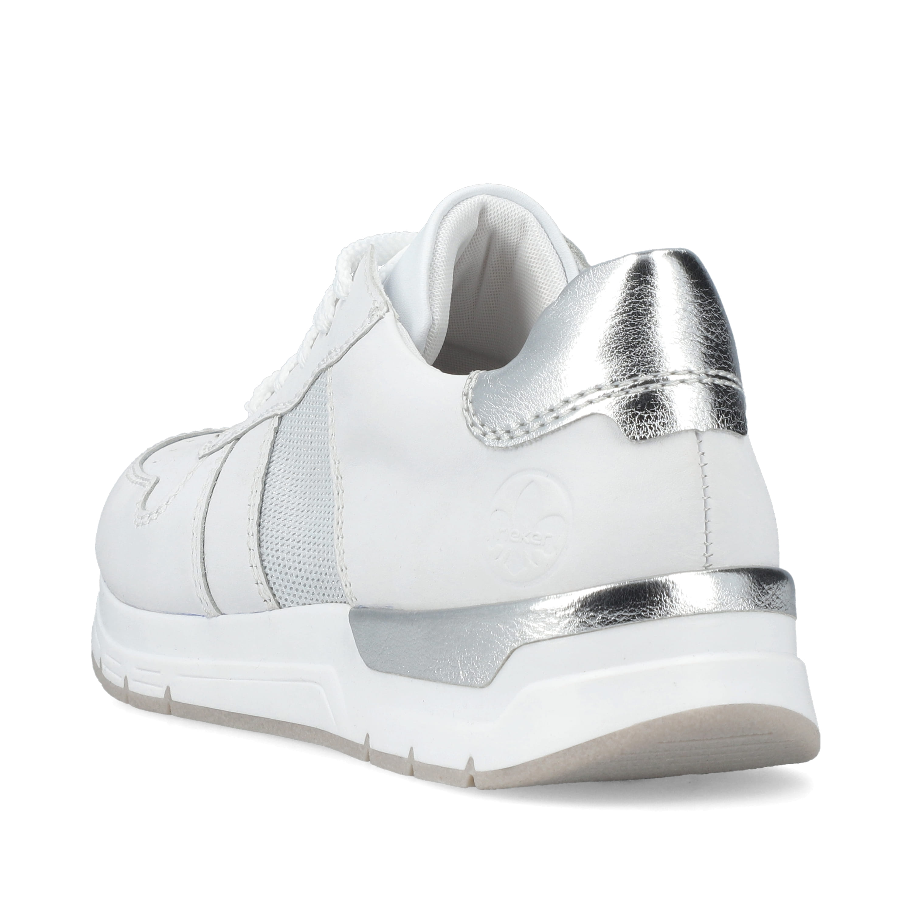 Rieker Damen Sneaker Low eisweiss