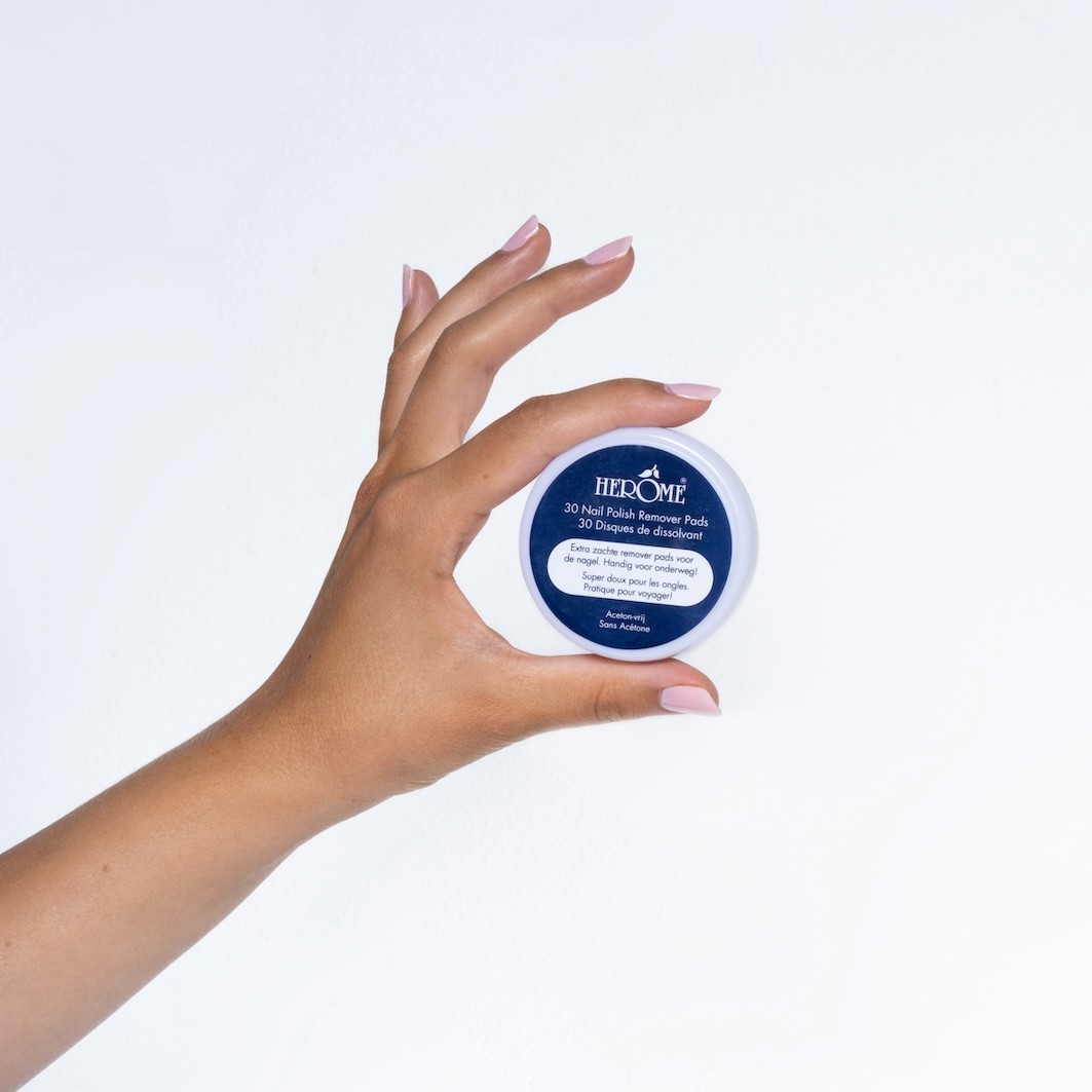 Herome Cosmetics Careful körömlakklemosó korongok, acetonmentes