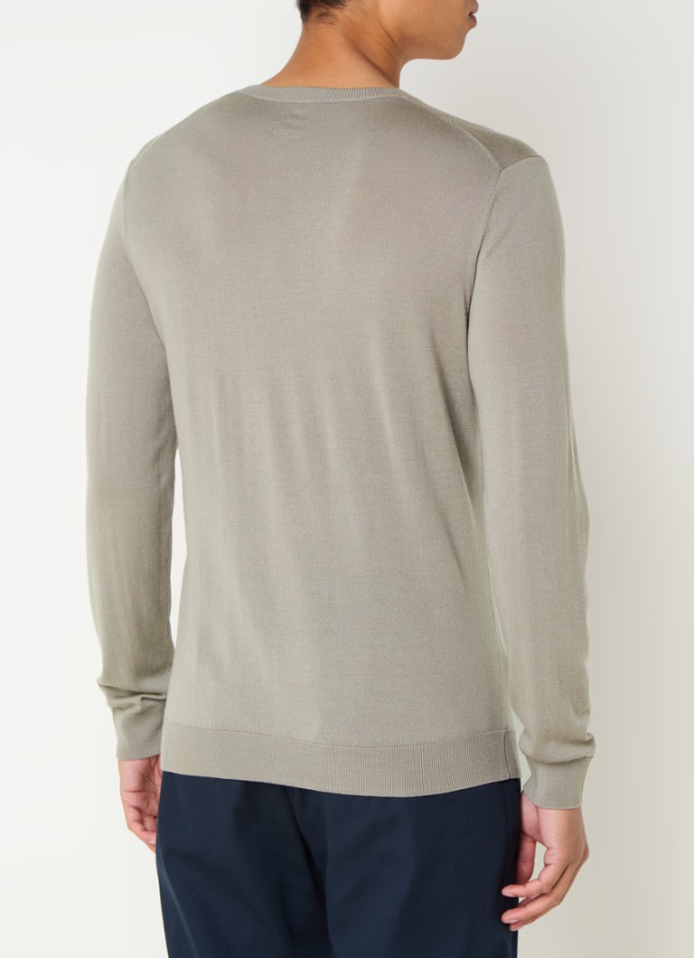 Boggi Milano Fine-knit wool pullover