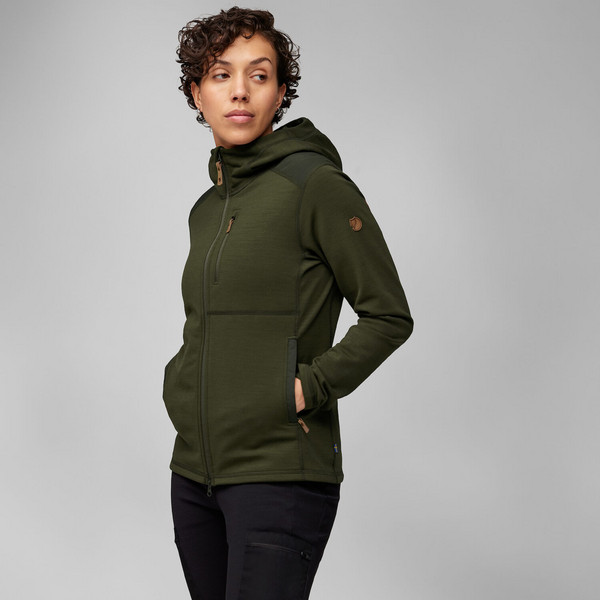 KEB FLEECE HOODIE W Damen - Fleecejacke