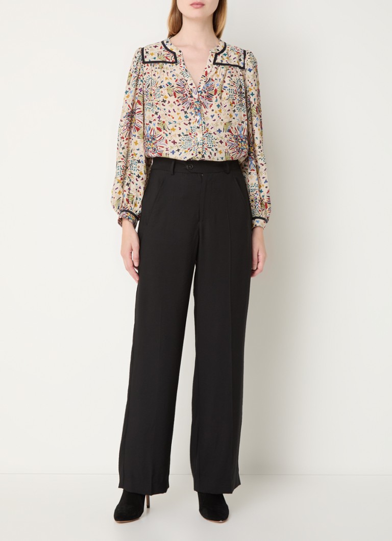 ba&sh  Faizae blouse met print