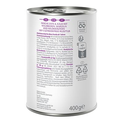 Sparpaket Wolf of Wilderness Senior 24 x 400 g