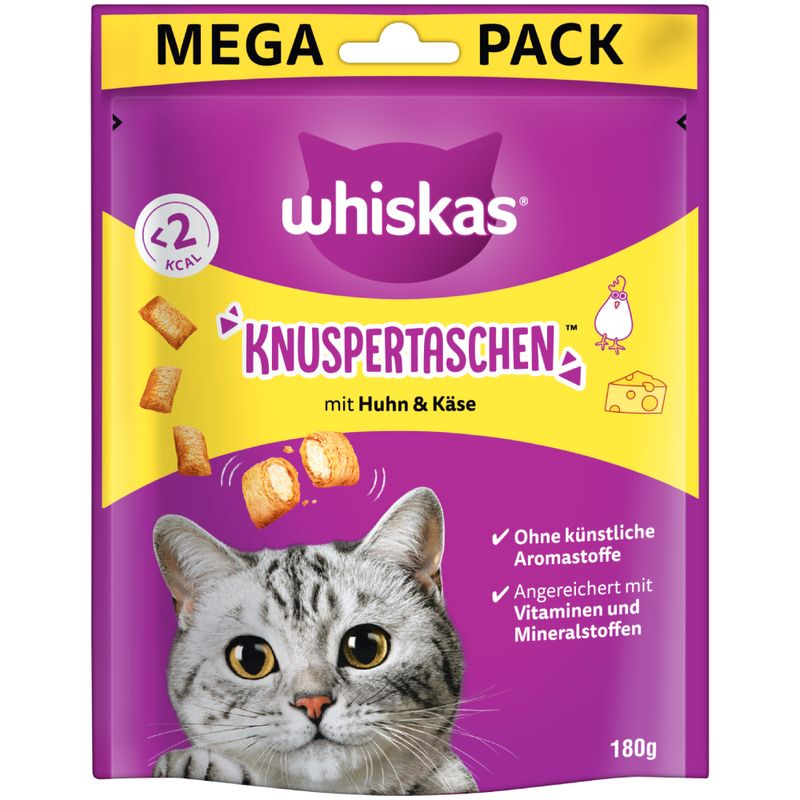 Whiskas Knuspertaschen Megapack zu TOP-Preisen