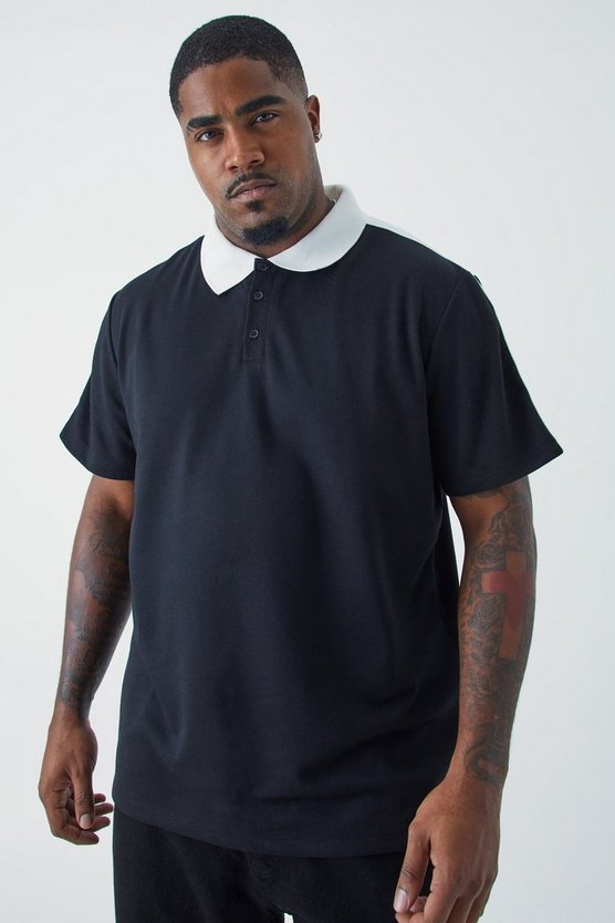 Plus Man Slim-Fit Poloshirt