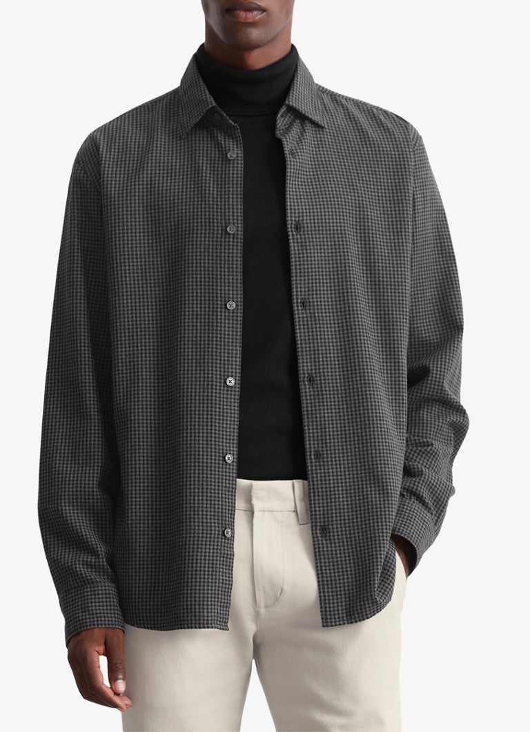 Camisa Marc O'Polo de corte regular com estampa xadrez.