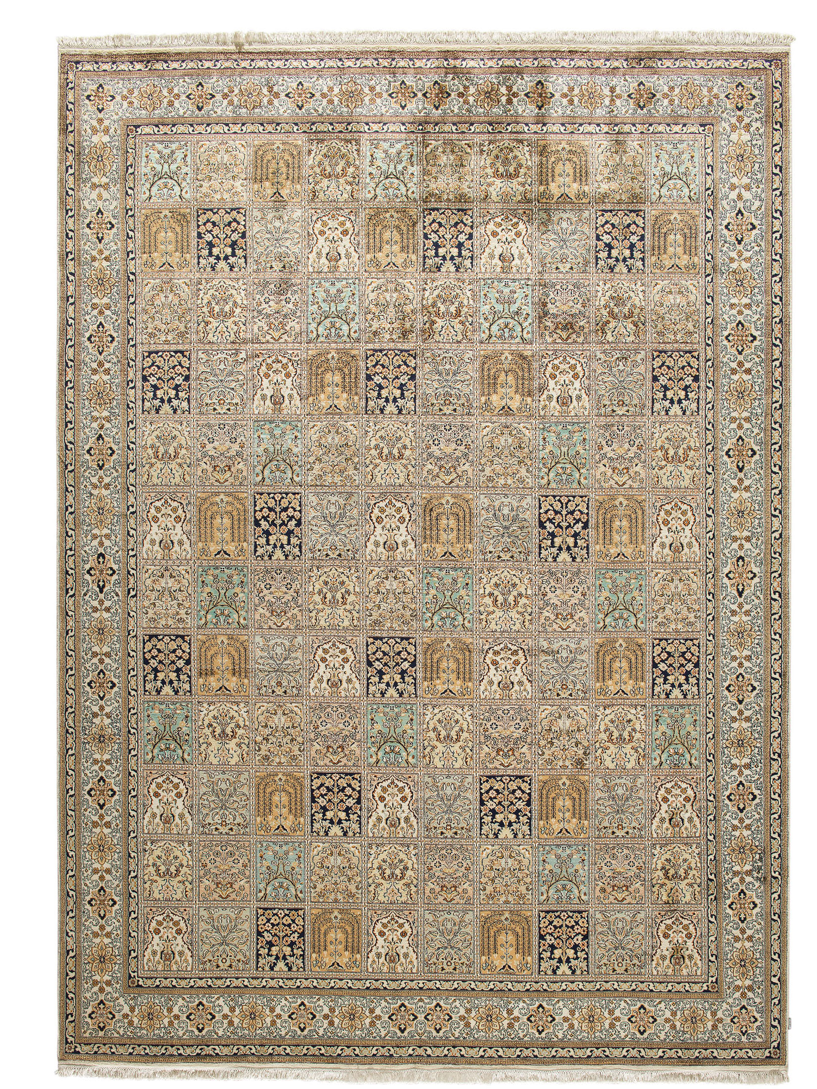Kaschmir Seide 18/18 ca. 243 x 338 cm, Unikat / Einzelstück