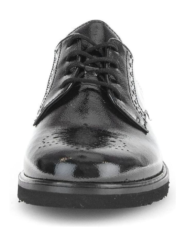 Gabor Halbschuhe in Schwarz Lack günstig kaufen