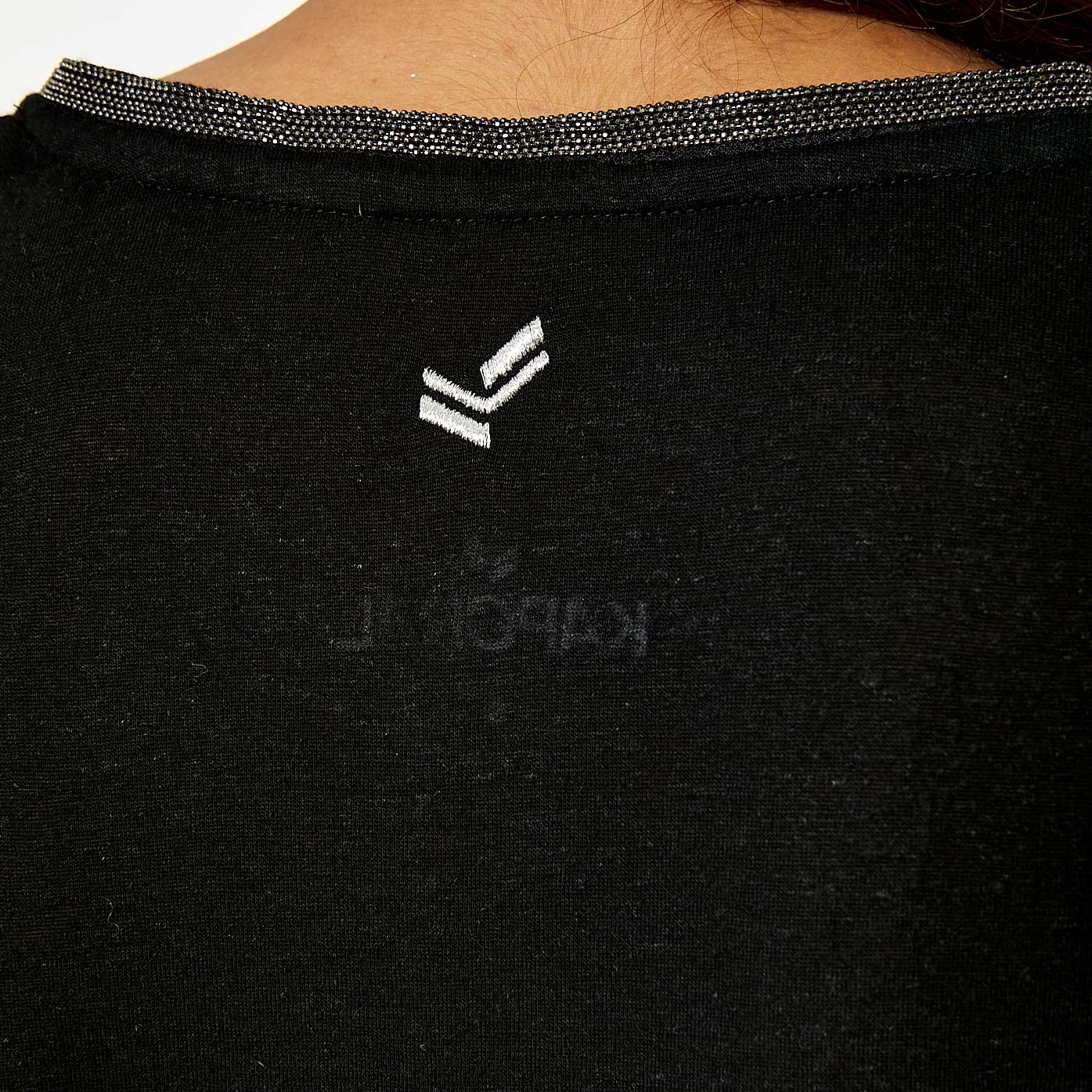 JORIX  T-shirt noir Femme