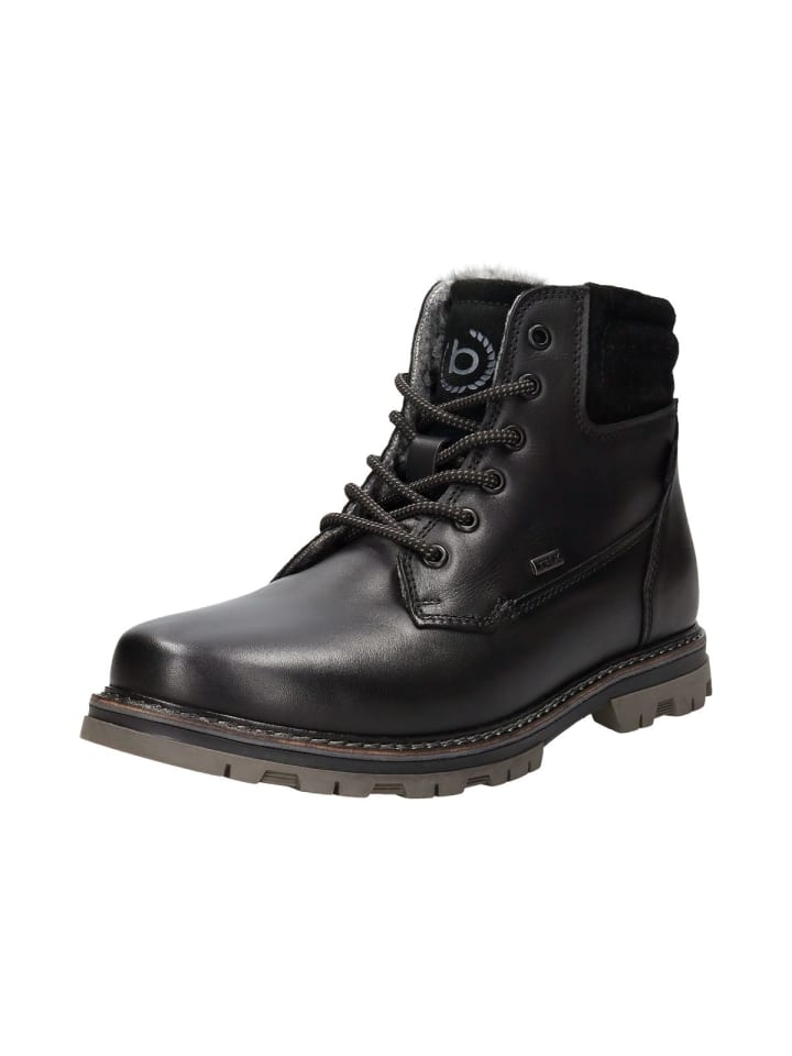 Bugatti Schnürstiefel in schwarz günstig kaufen