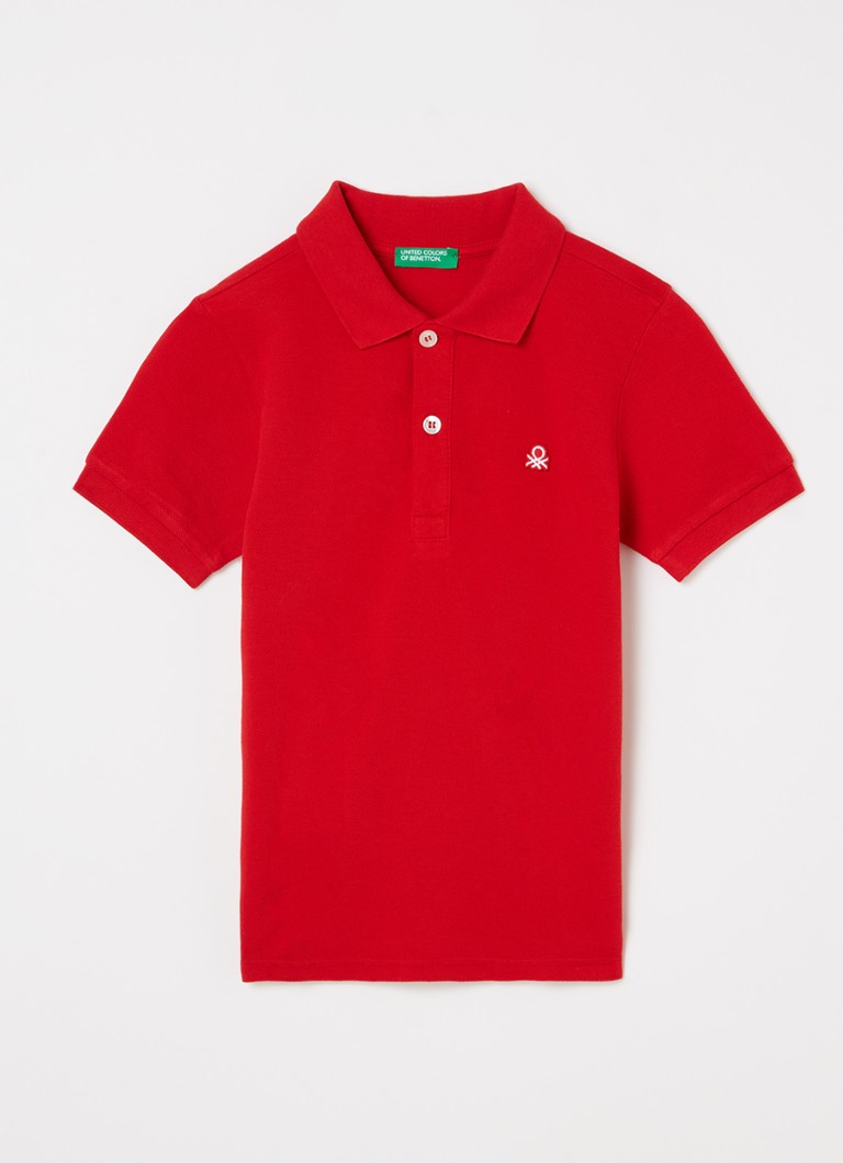 Benetton Polo od piqué pamuka