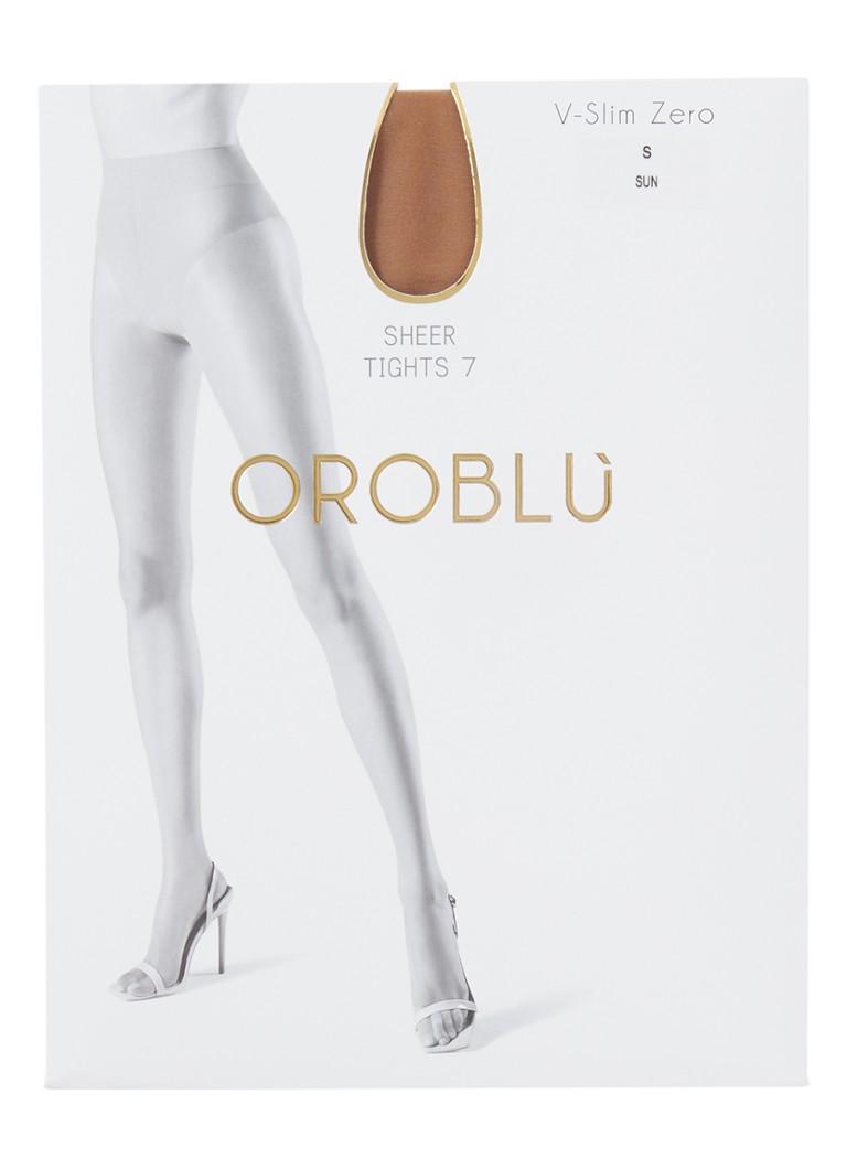 Colanți modelatori fără cusături Oroblu V-Slim Zero 7 denier