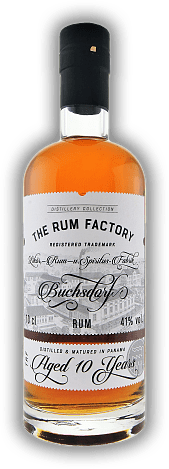 The Rum Factory 10 Years Old The Rum Factory 10 Years Old  Alter 10 J. - 0,7	 Liter - Vol 41%