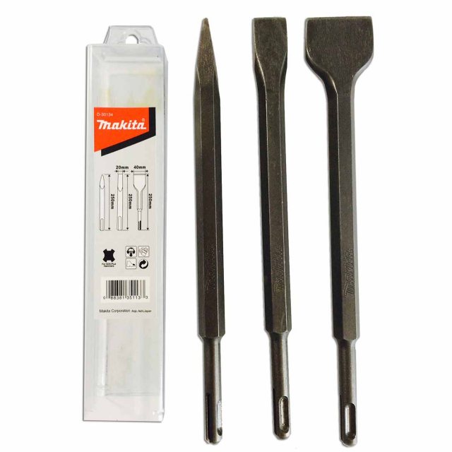 Makita Accessoires D-30134 SDS+ Beitelset 