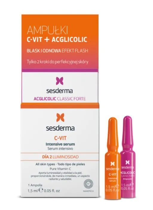 Sesderma Effect Flash serumas (aglikolinis + C-vitaminas 12 %)