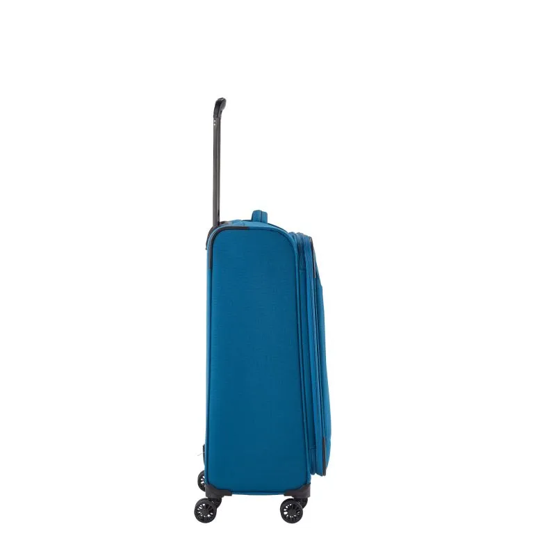 Travelite CHIOS Trolley mit 4 Rollen Größe M - Petrol