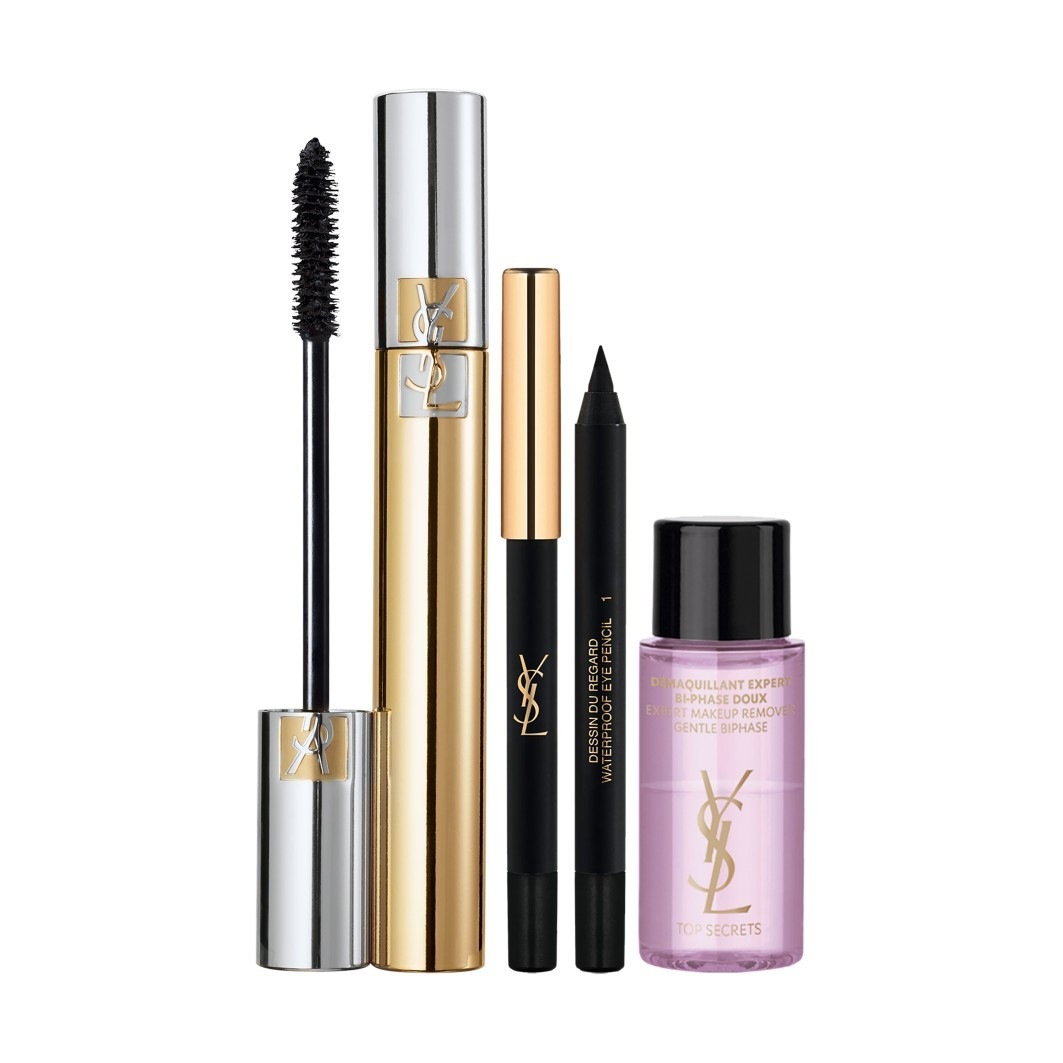 Mascara Volume Pflegeset (Mascara Volume Effet Faux Ciles + Mini Dessin Du Regard + Biphase 8ml)