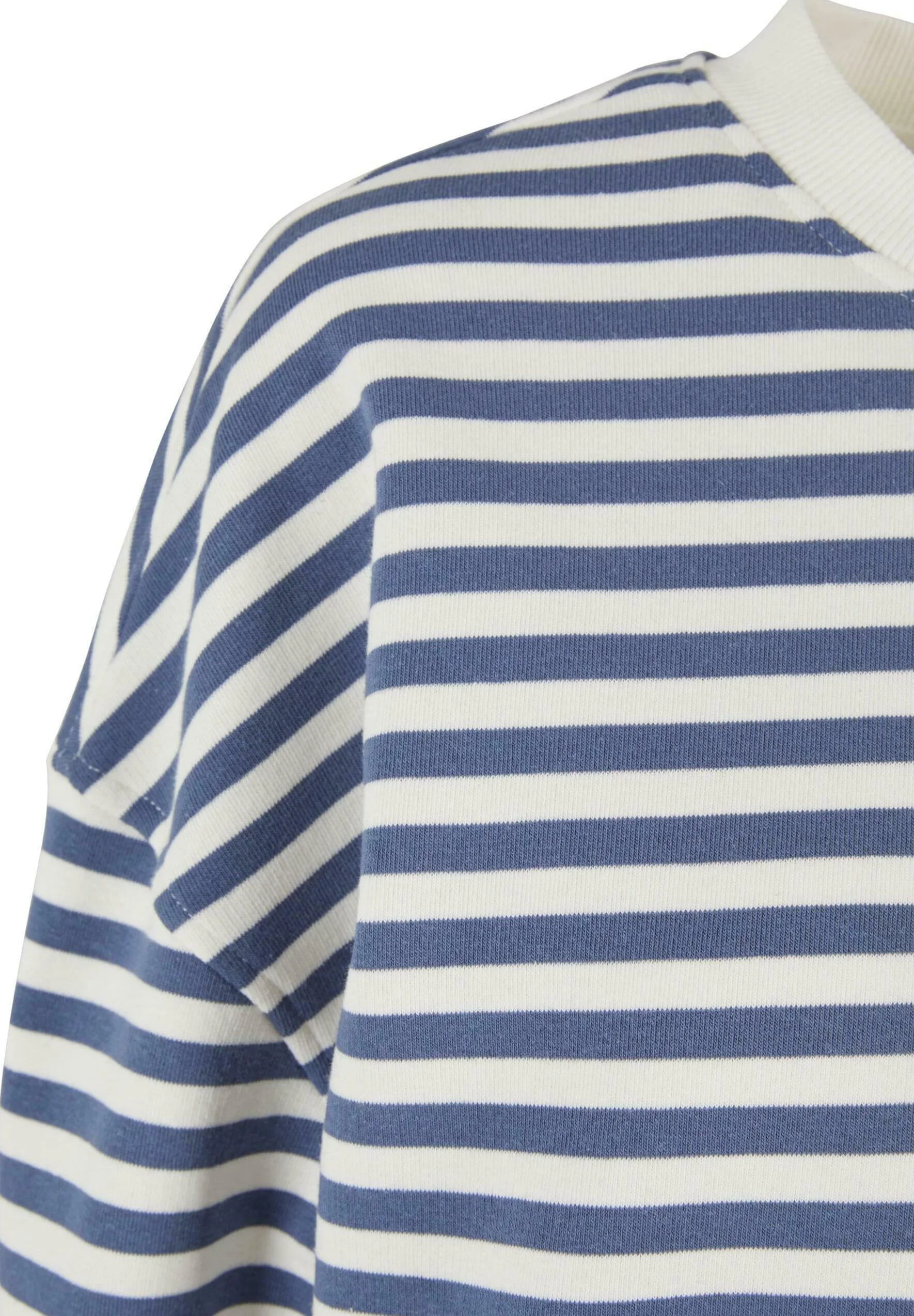 Sudadera Urban Classics con cuello redondo a rayas