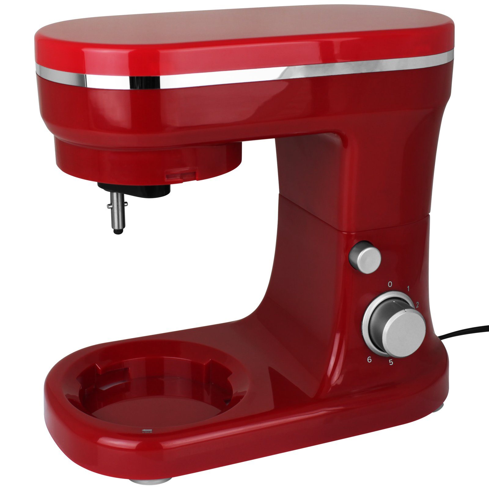 Hatex Küchenmaschine 1200W mit Farbwahl, 1200,00 W, Teigkneter Standmixer Mixer Rührfunktion Rühraufsatz