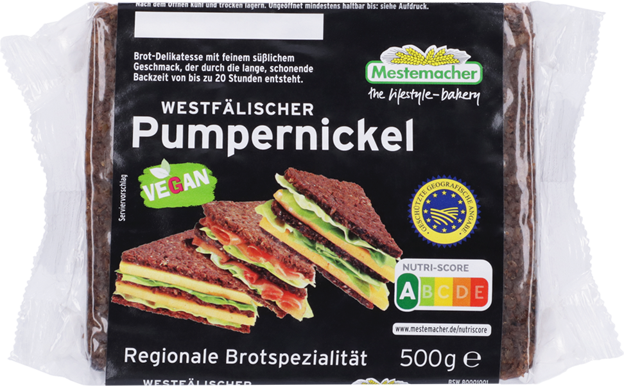 Mestemacher Pumpernickel Westfälisch