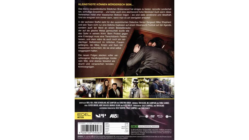 Brokenwood - Mord in Neuseeland - Staffel 6  [2 DVDs]