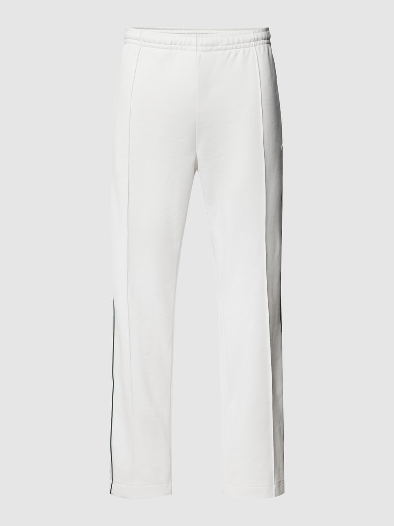 Sweatpants mit Label-Detail in offwhite